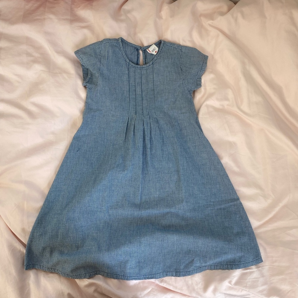 gingham children’s dress